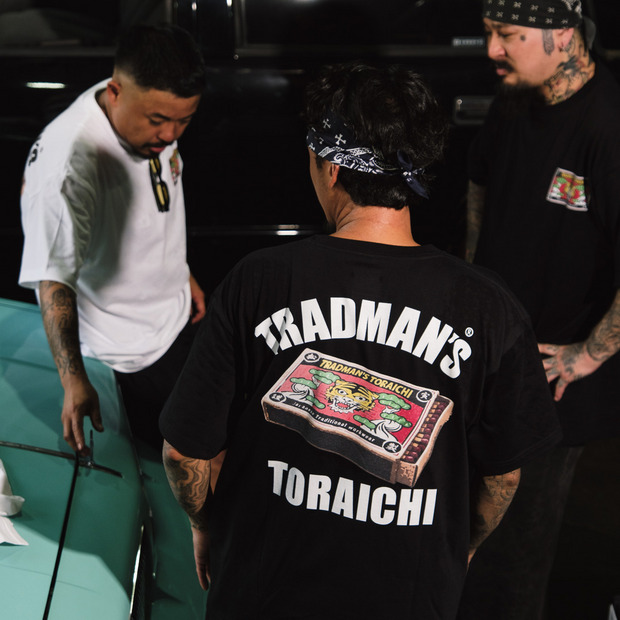 TRADMAN'S TORAICHI MATCHBOX TEE 詳細画像